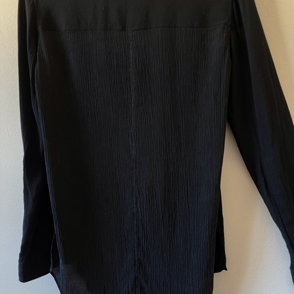 Helmut Lang - silk lined blouse, black - Picture 8 of 11